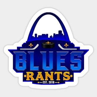 Blues Rants Sticker